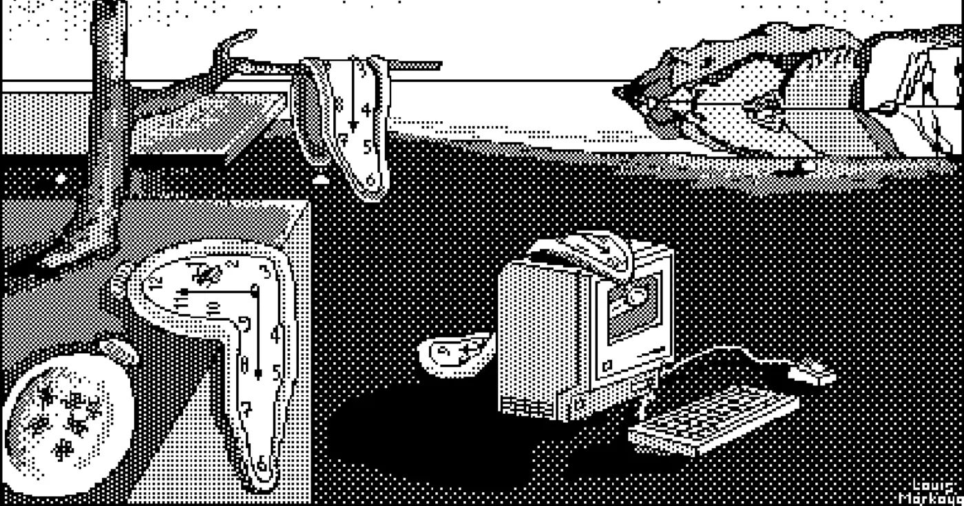 macpaint art from the mid80s still looks great today