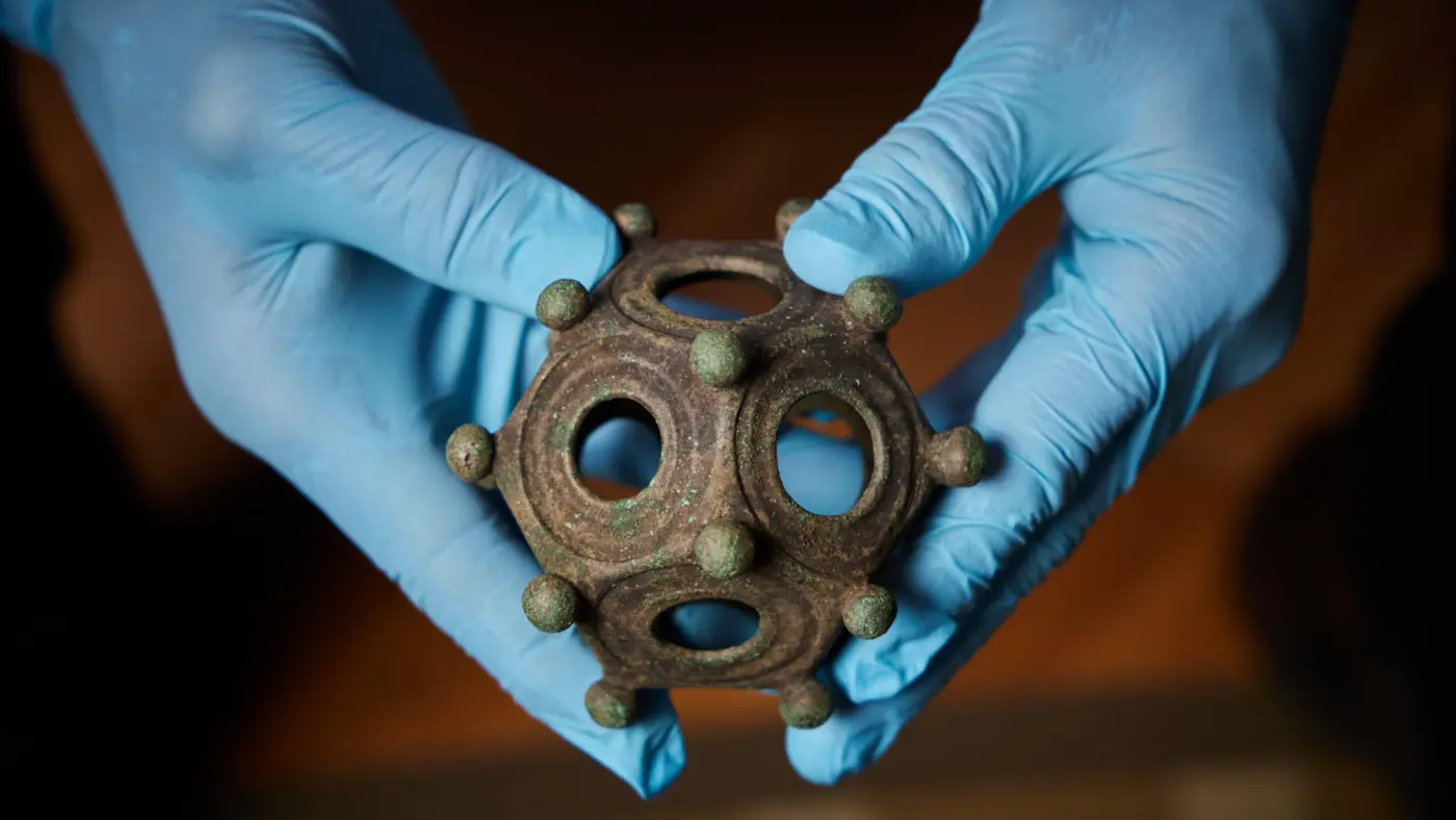 roman dodecahedron 12sided object has baffled archaeologists for centuries