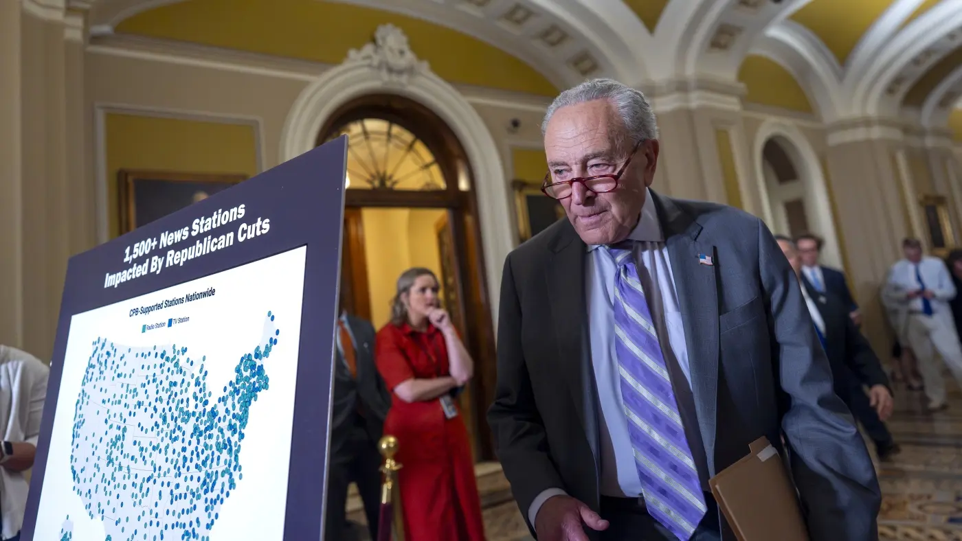 senate approves cuts to npr pbs and foreign aid programs