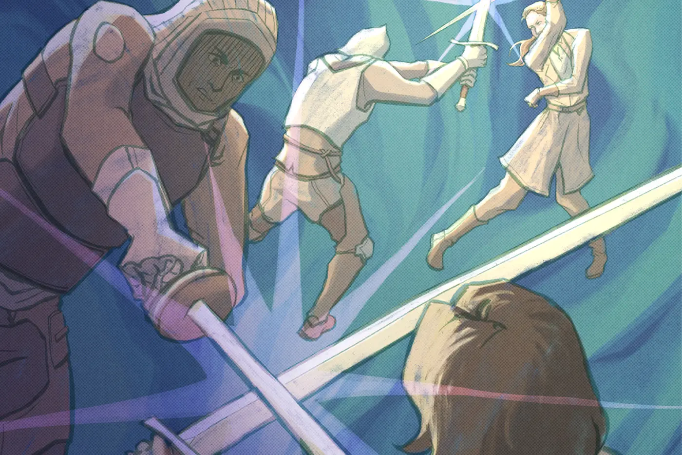 i never cared much for swords then i had to fight with one