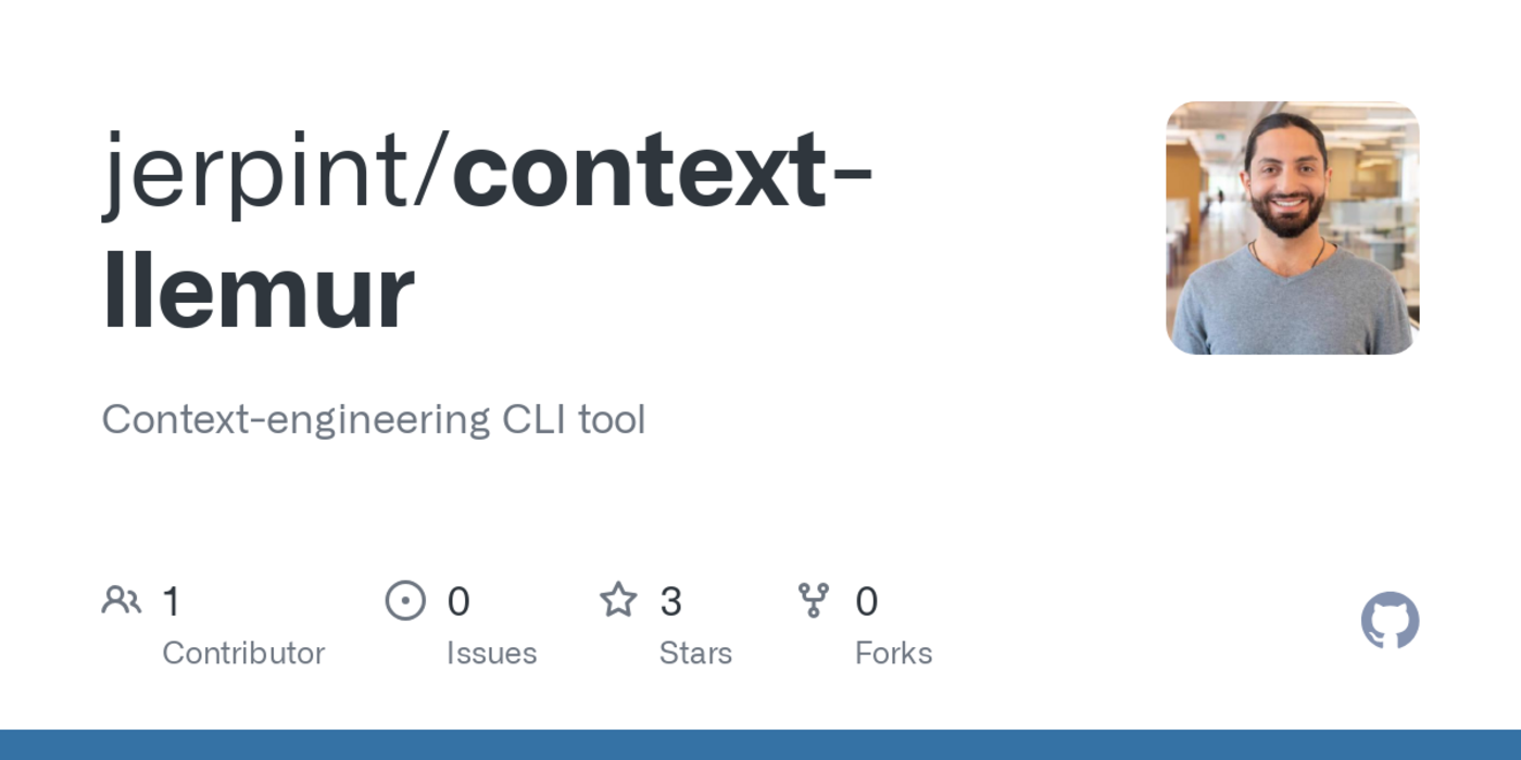 show hn stop reexplaining context to every llm gitbased context engineering