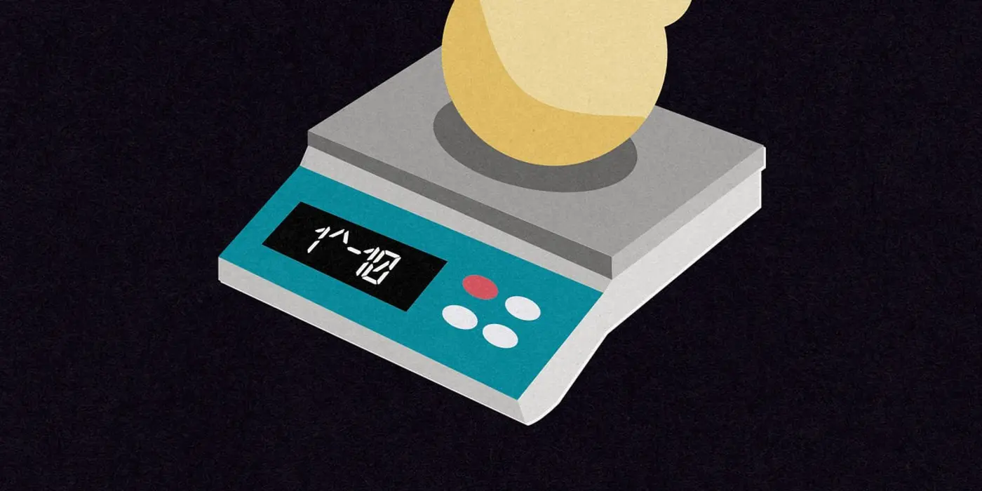 the weight of a cell