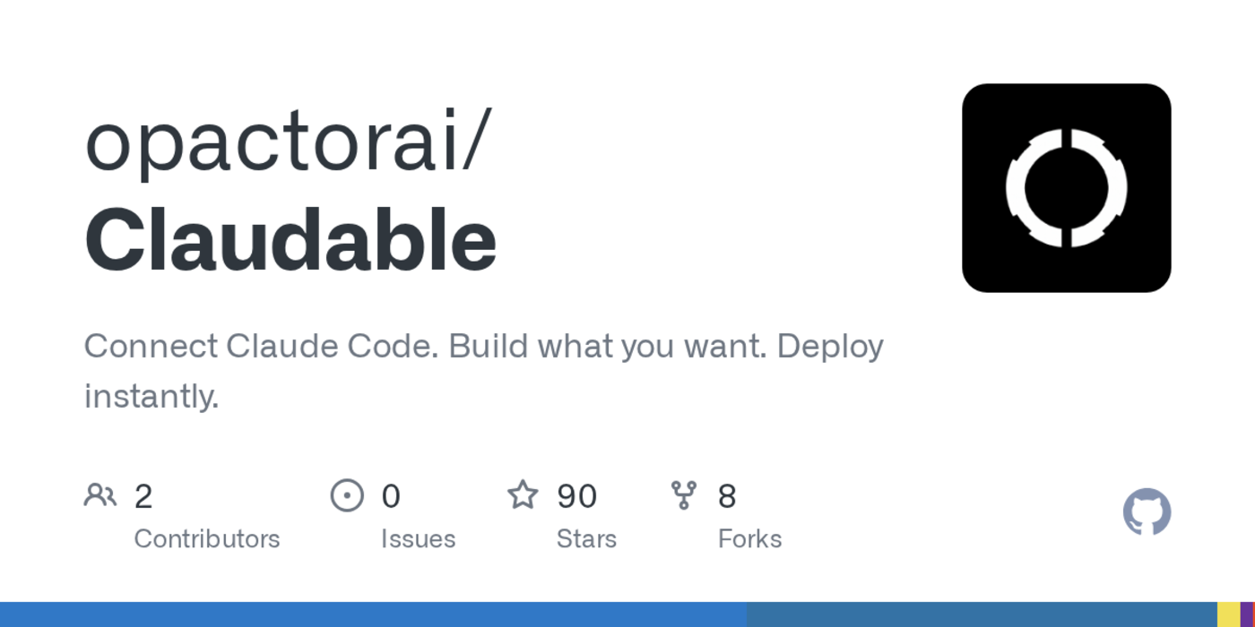 show hn claudable opensource lovable that runs locally with claude code