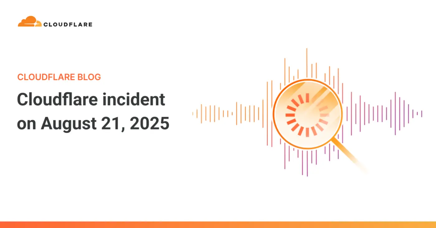 cloudflare incident on august 21 2025