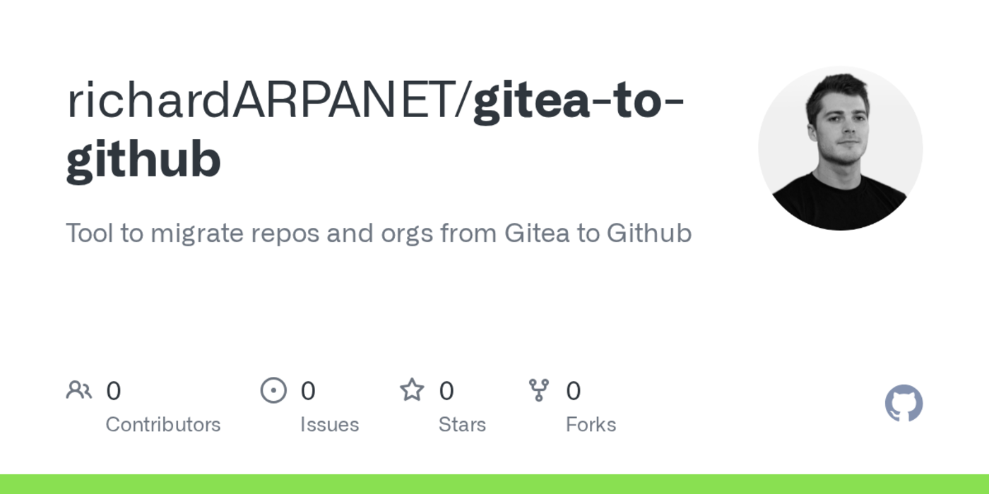 show hn gitea to github