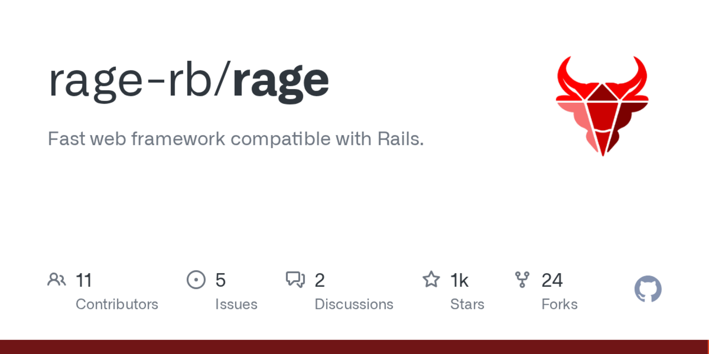 rage fast web framework compatible with rails