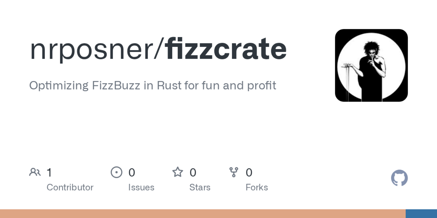 optimizing fizzbuzz in rust