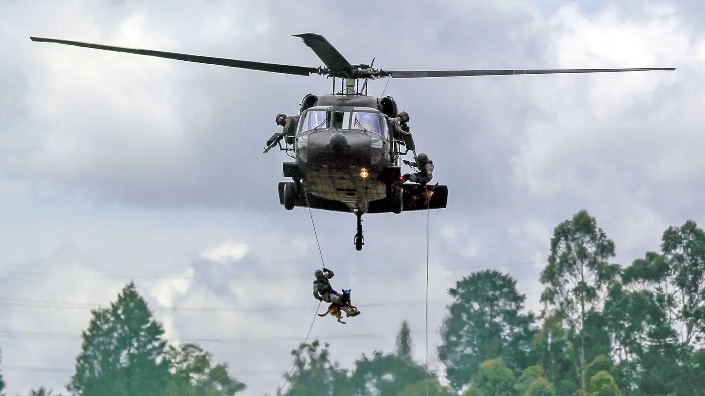 colombian black hawk downed by drone is a glimpse of whatx27s to come