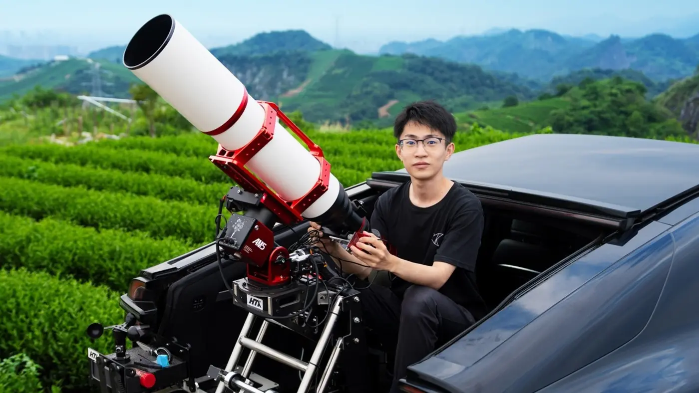 we built this to film whatx27s 7500 lightyears away video