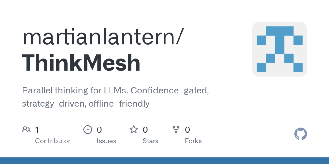 thinkmesh a python lib for parallel thinking in llms