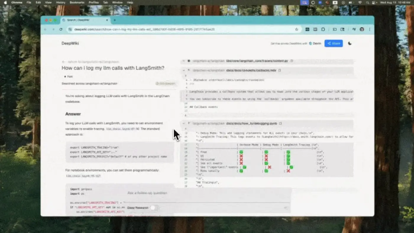 deepwiki understand any codebase