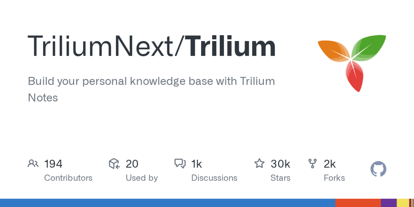 trilium build your personal knowledge base with trilium notes