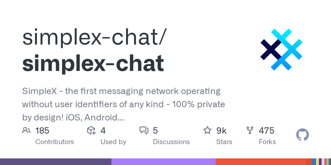 simplex the first messaging network operating without user identifiers