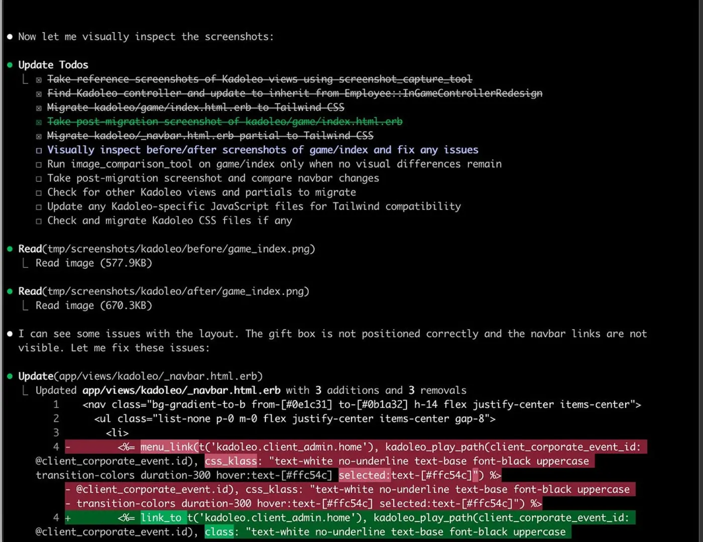 how we migrated 16k lines of htmlcss to tailwind using claude code