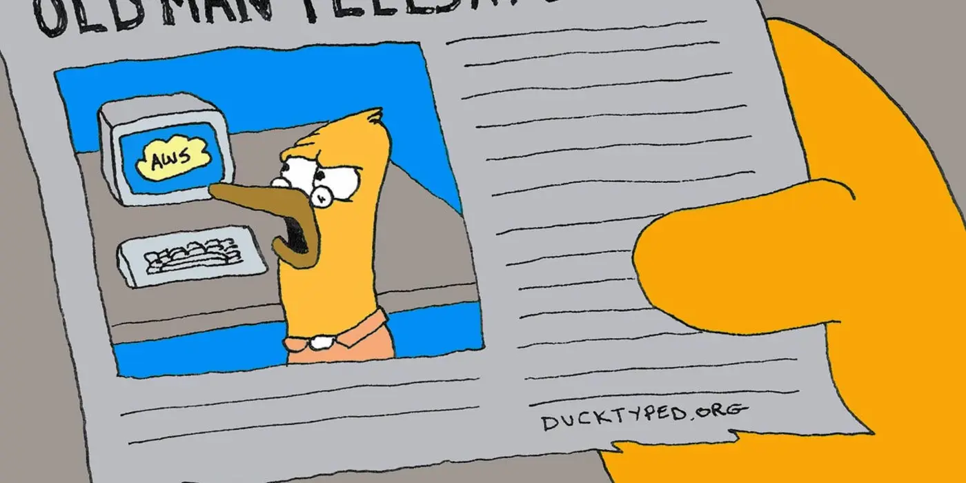 old man yells at cloud a minibook on aws networking