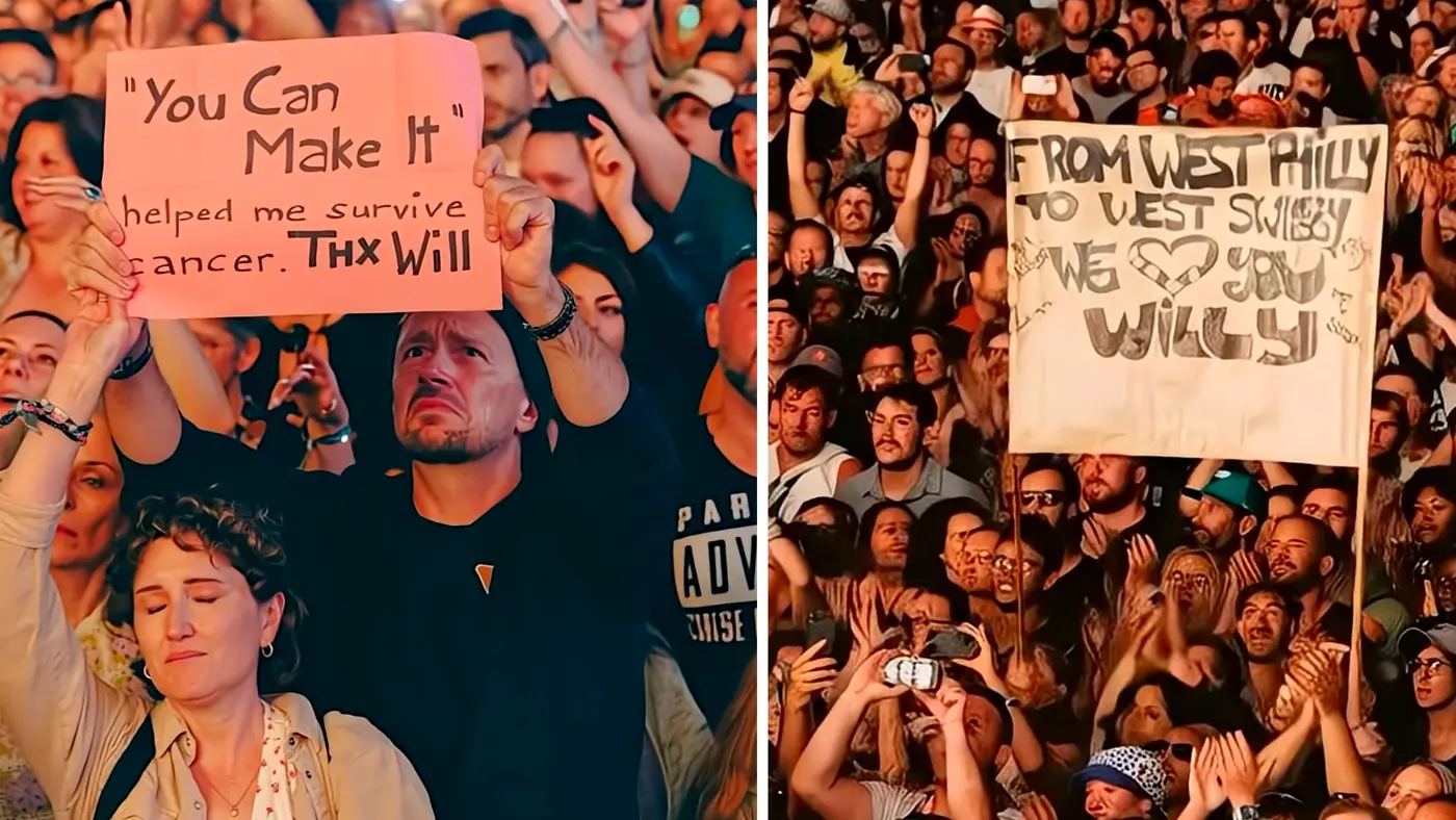 will smithx27s concert crowds are real but ai is blurring the lines