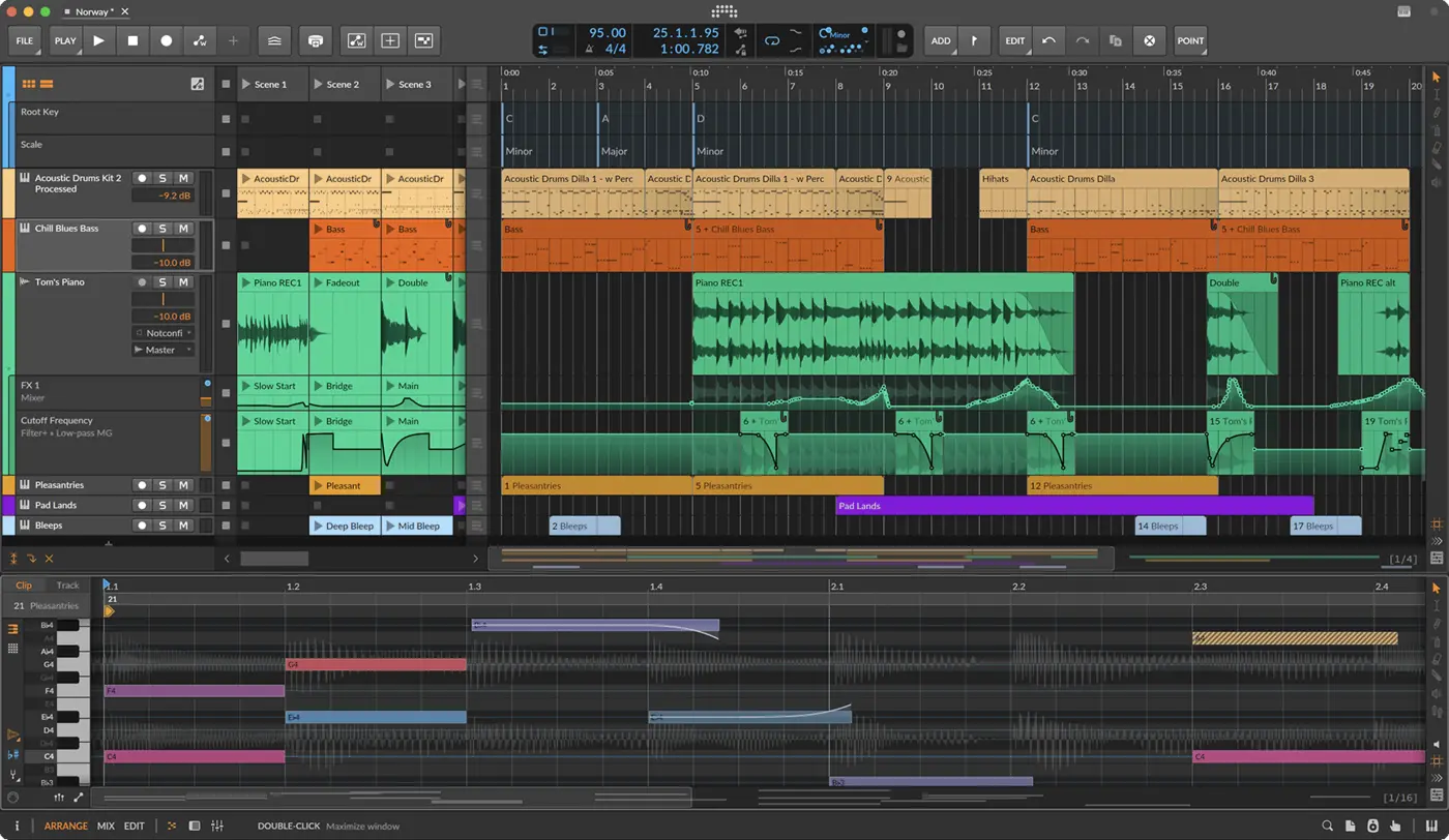 bitwig studio 6 details revealed and editing gets a big boost