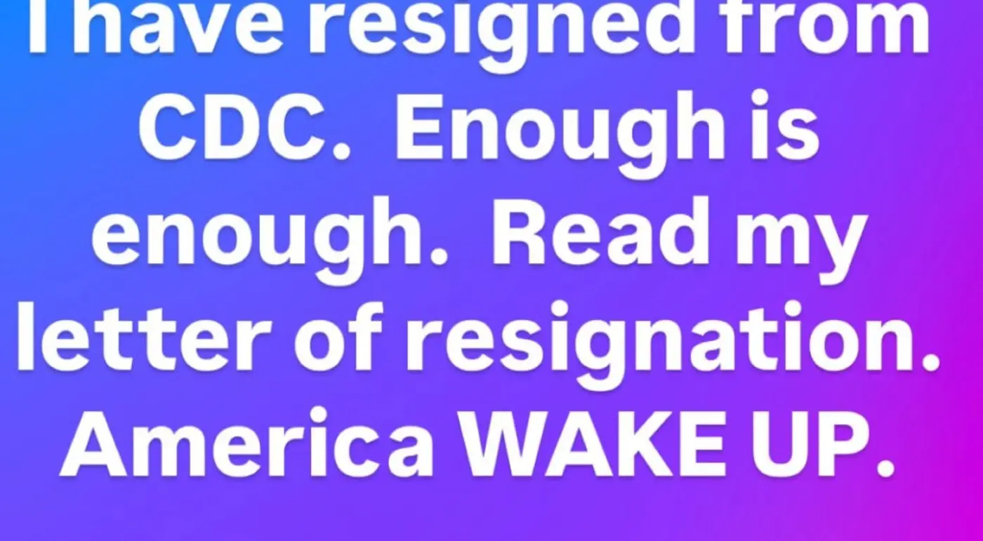 cdc officials resignation emails