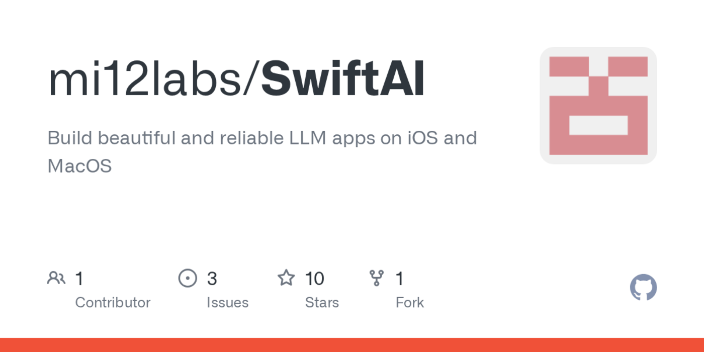 show hn swiftai opensource library to easily build llm features on iosmacos