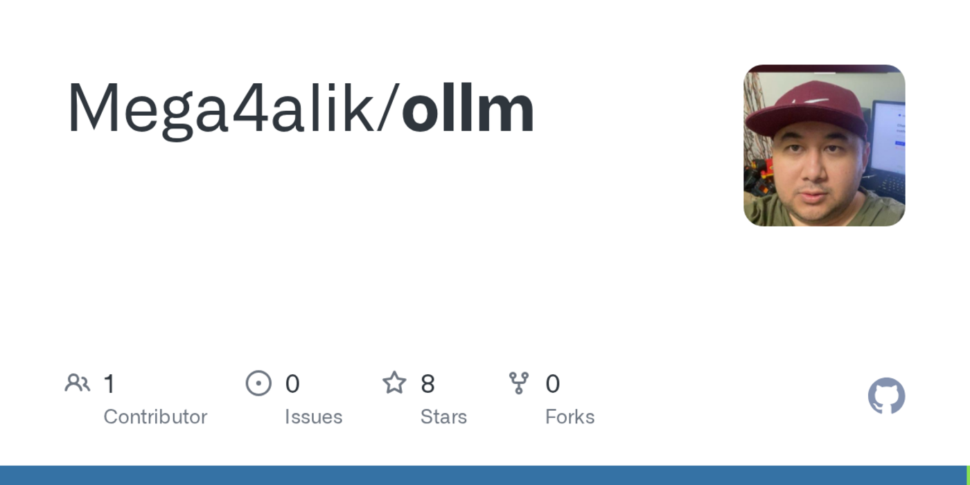 show hn ollm llm inference for largecontext tasks on consumer gpus