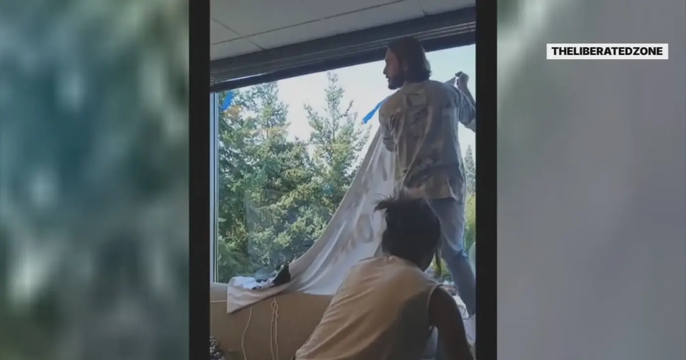 microsoft terminates 2 employees after protesters breach executive office