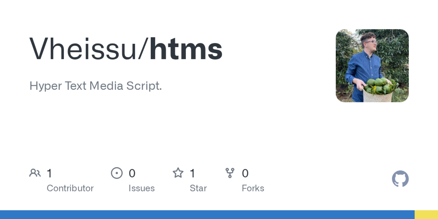show hn htms write javascript using html
