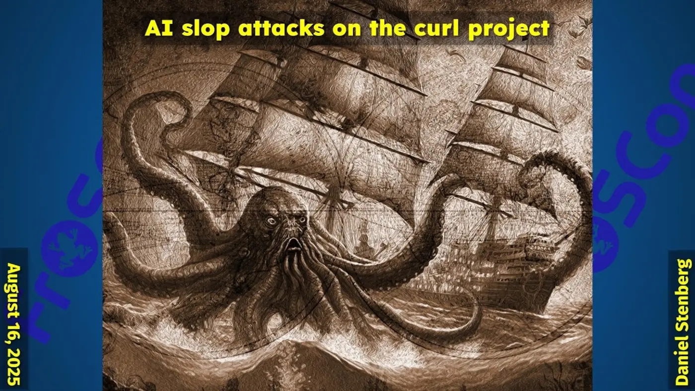 ai slop attacks on the curl project daniel stenberg video
