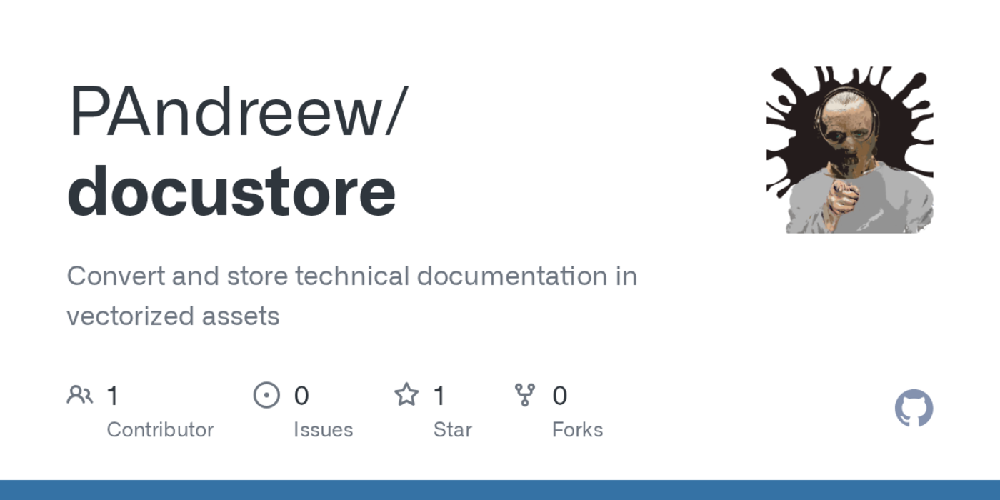 show hn docustore vectorized technical documentations
