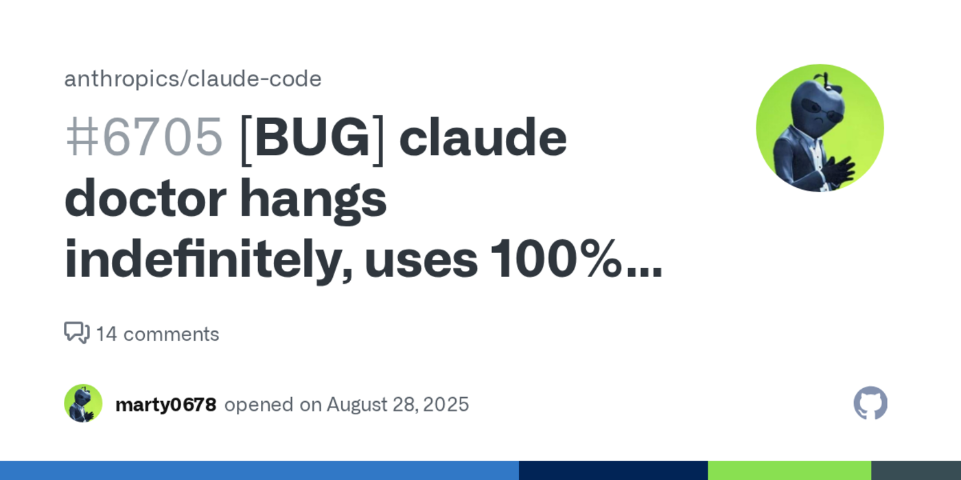 claude code breaks terminal sessions and uses 100 cpu