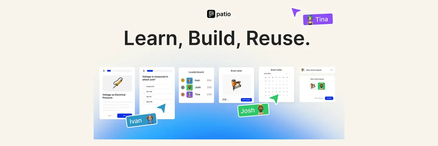 show hn create private or public toolsharing clubs with patio