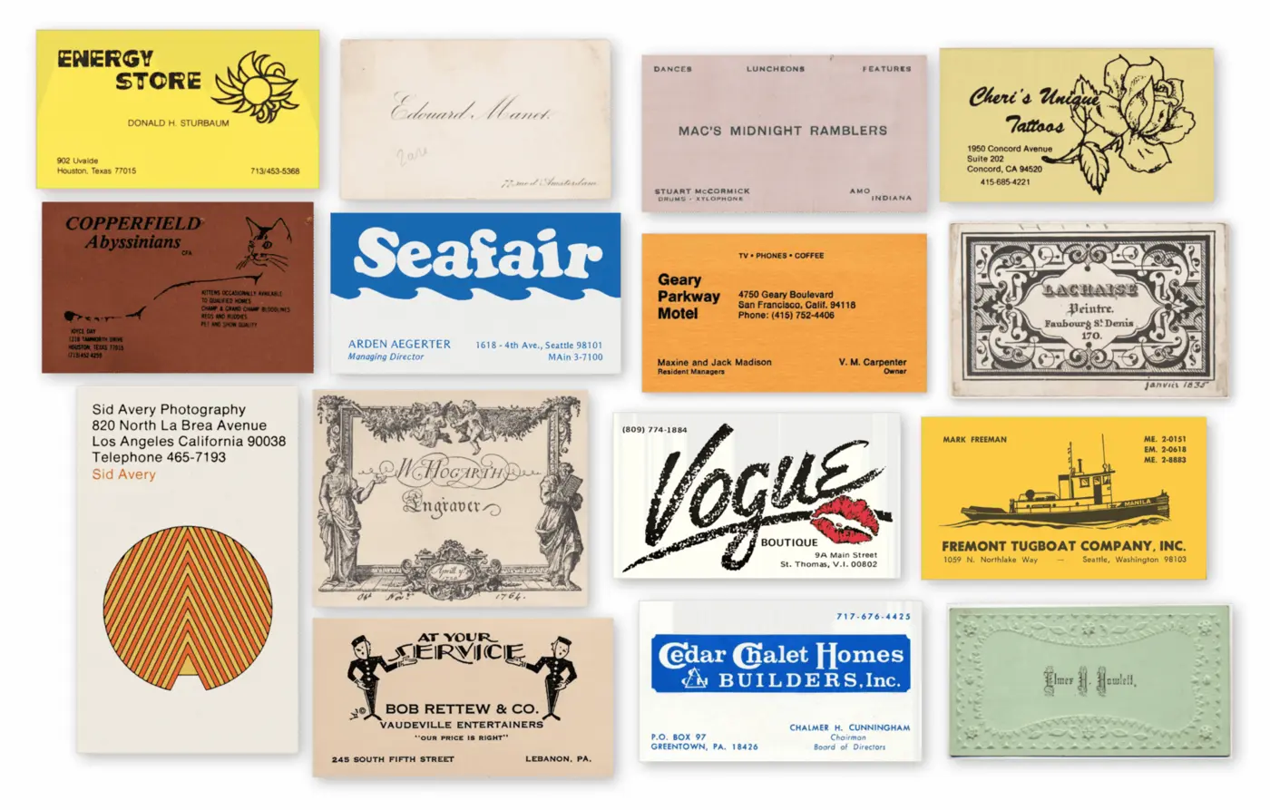 short history of the business card from versailles to microsoft word
