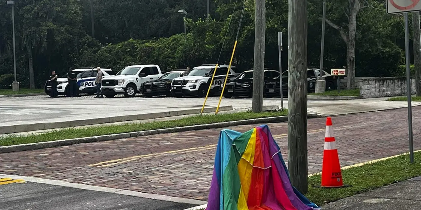 florida deploys police at crosswalks stop them from being painted rainbow