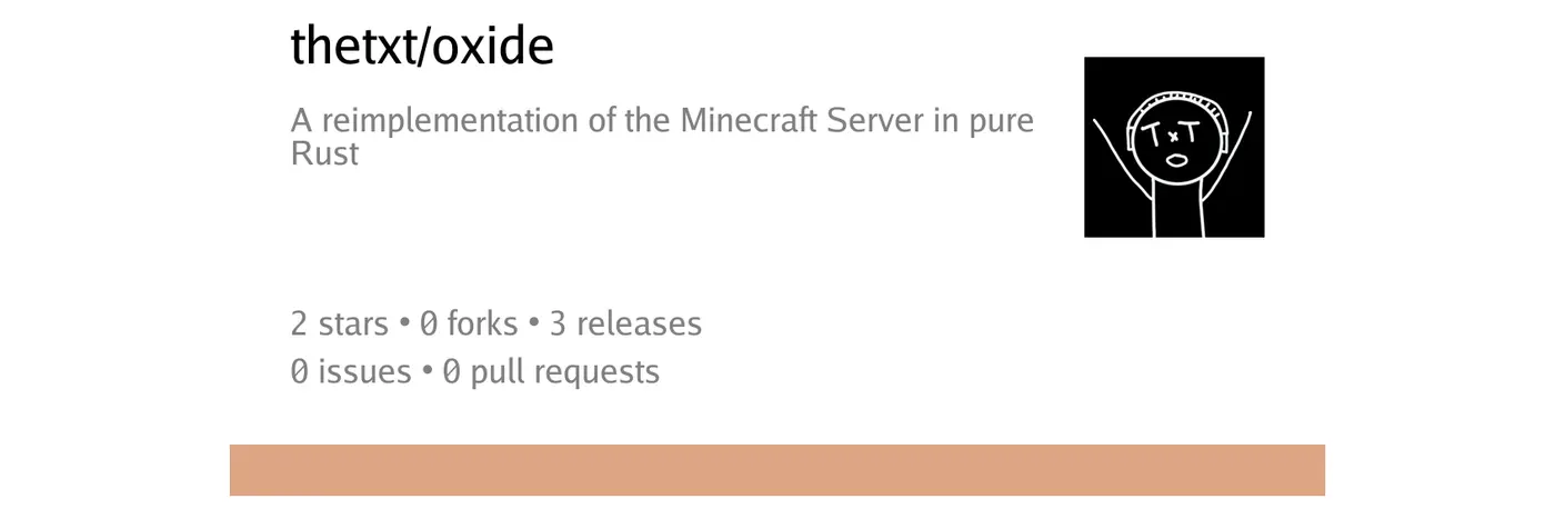 show hn yet another minecraft server written in rust