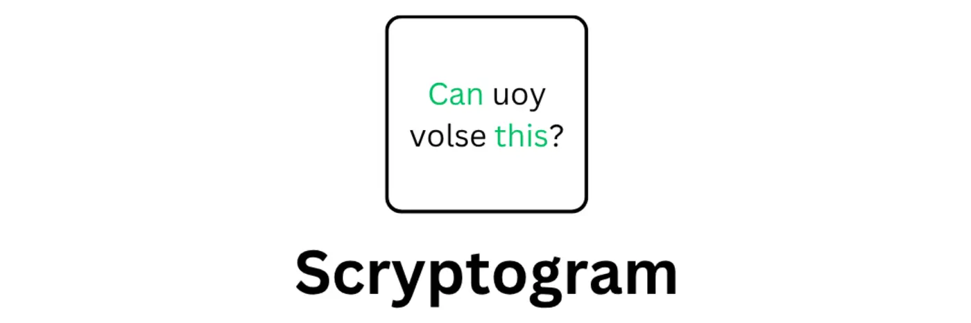 show hn scryptogram a game where you fill in the blanks to guess the subject