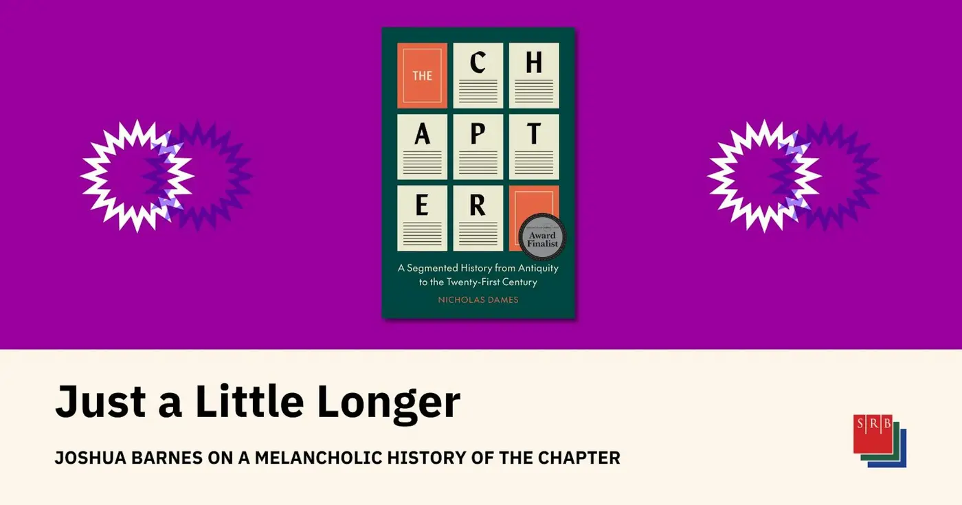 why did books start being divided into chapters a new history