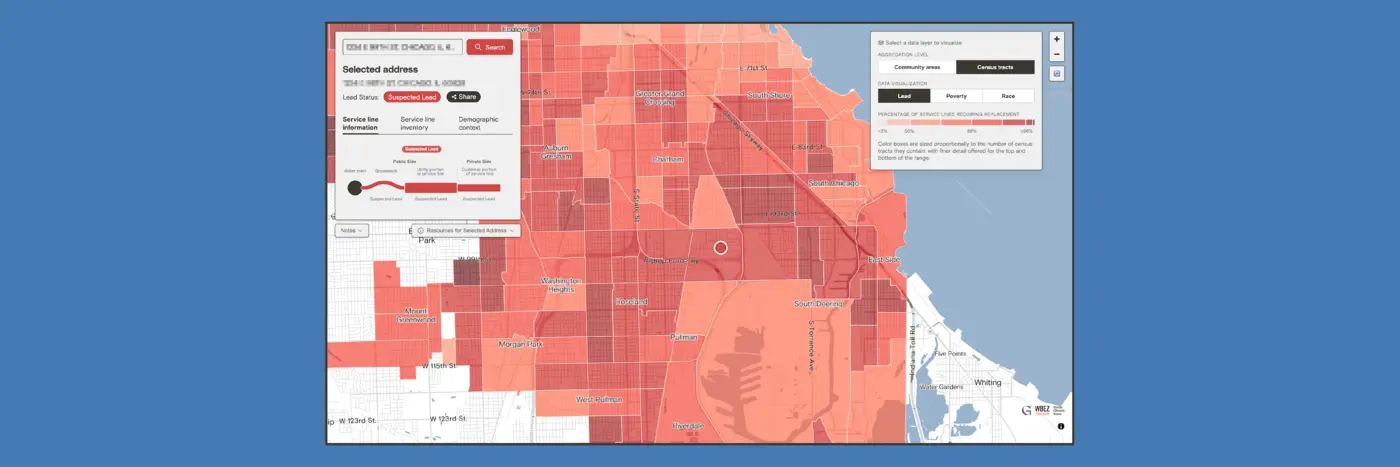 chicago has the most lead pipes in the nation we mapped them all