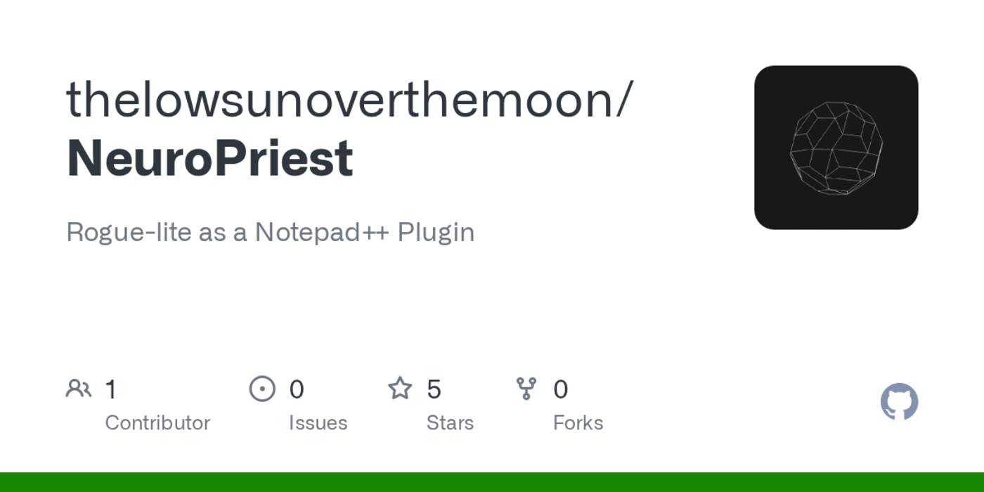 show hn a roguelike game that runs inside notepad
