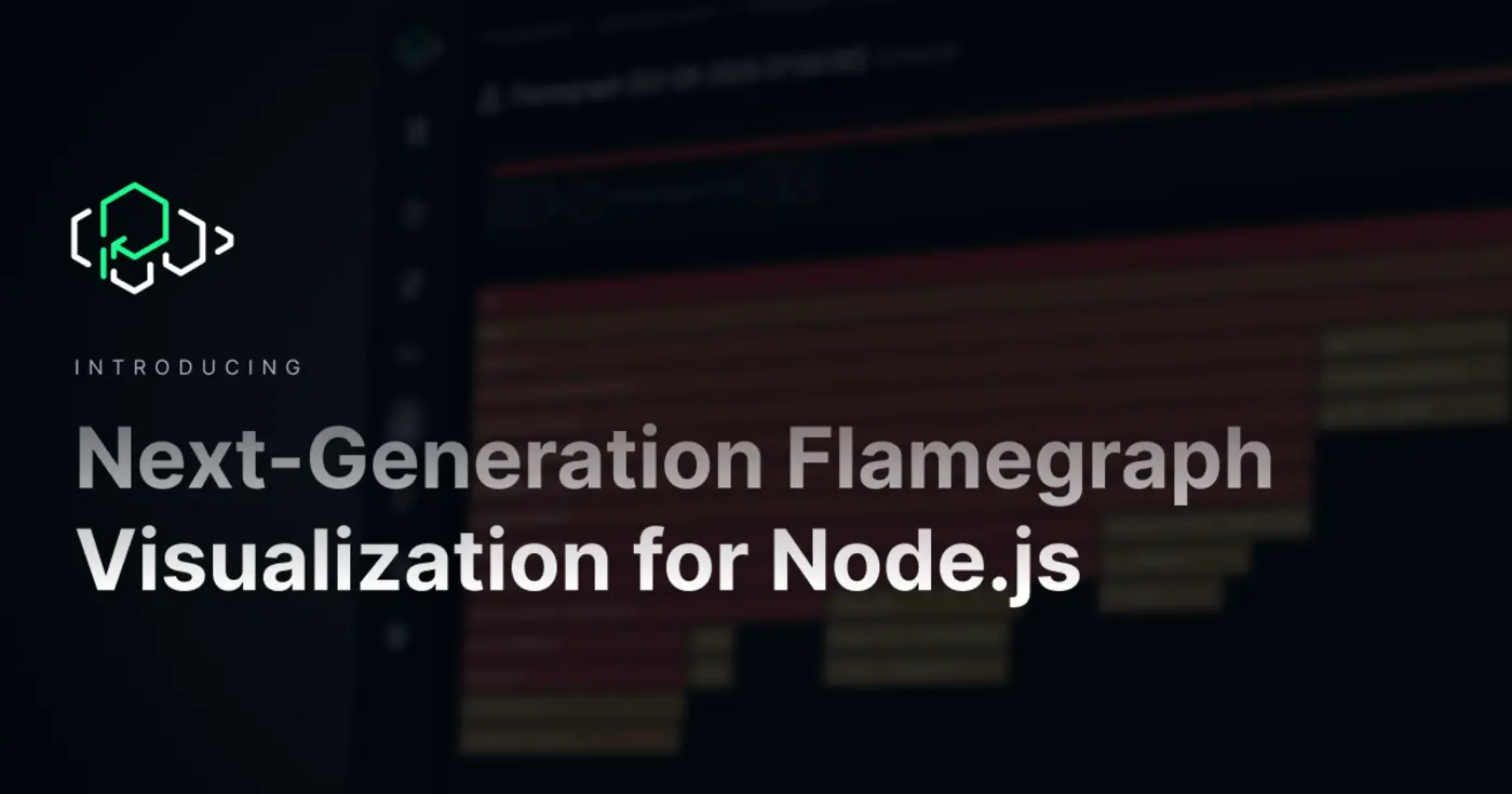 nextgeneration flamegraph visualization for nodejs