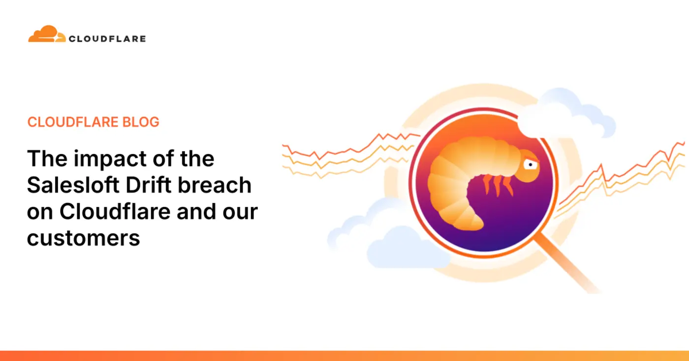 the impact of the salesloft drift breach on cloudflare and our customers