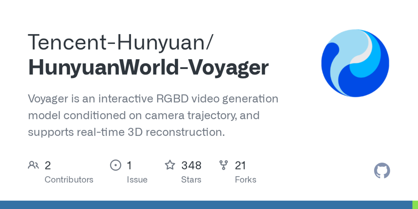 tencent open sourced a 3d world model