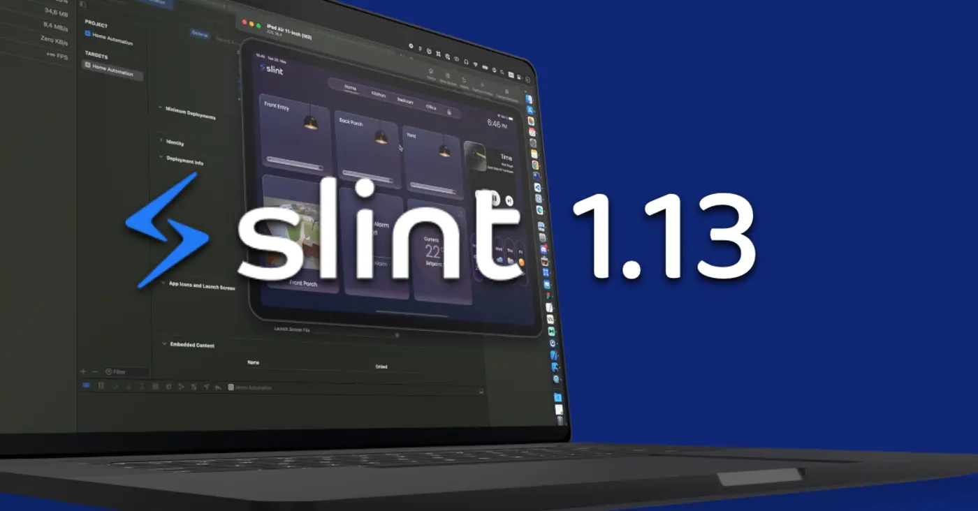 declarative gui toolkit slint 113 released