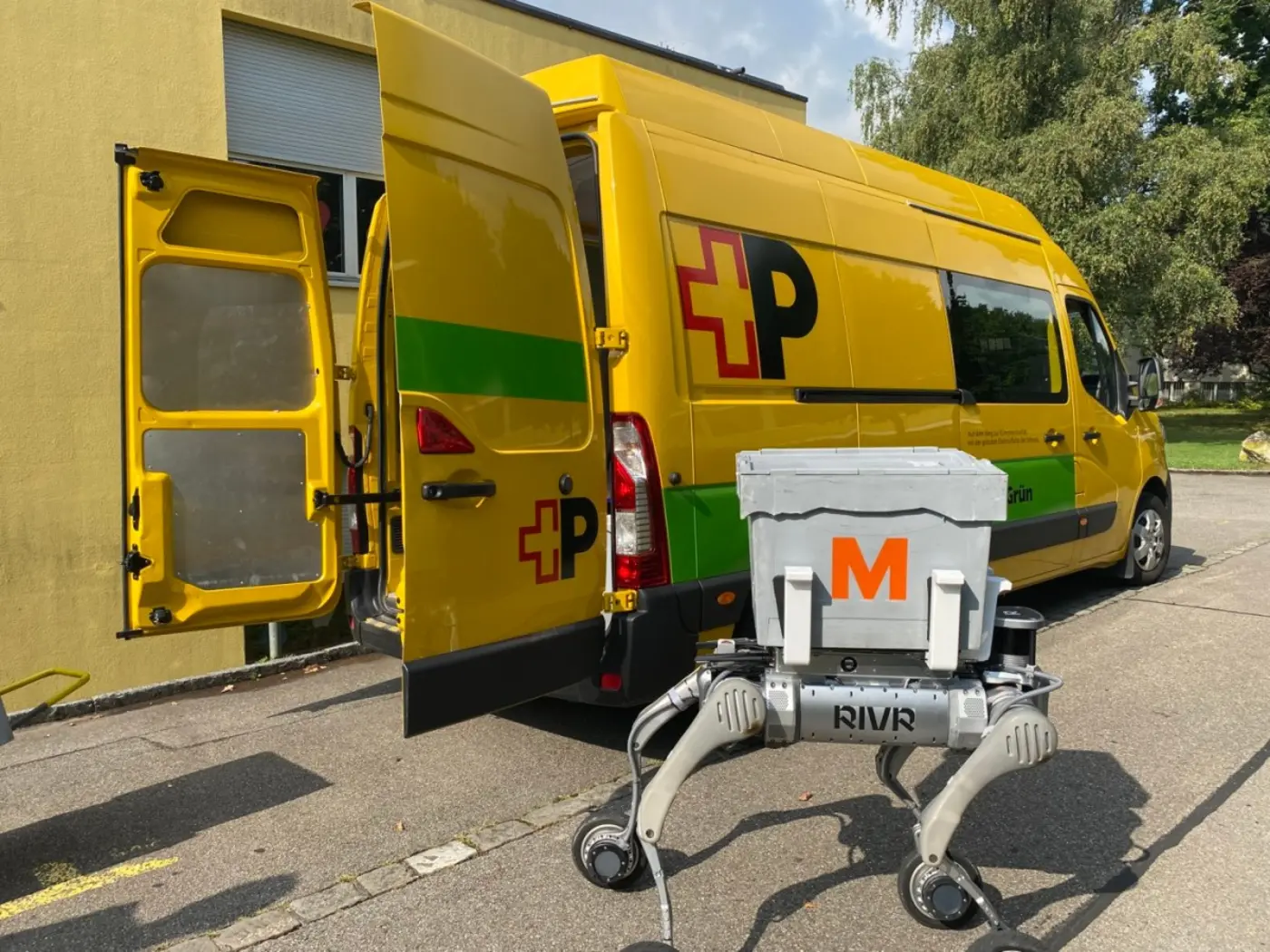 swiss post tests use of robots for parcel delivery
