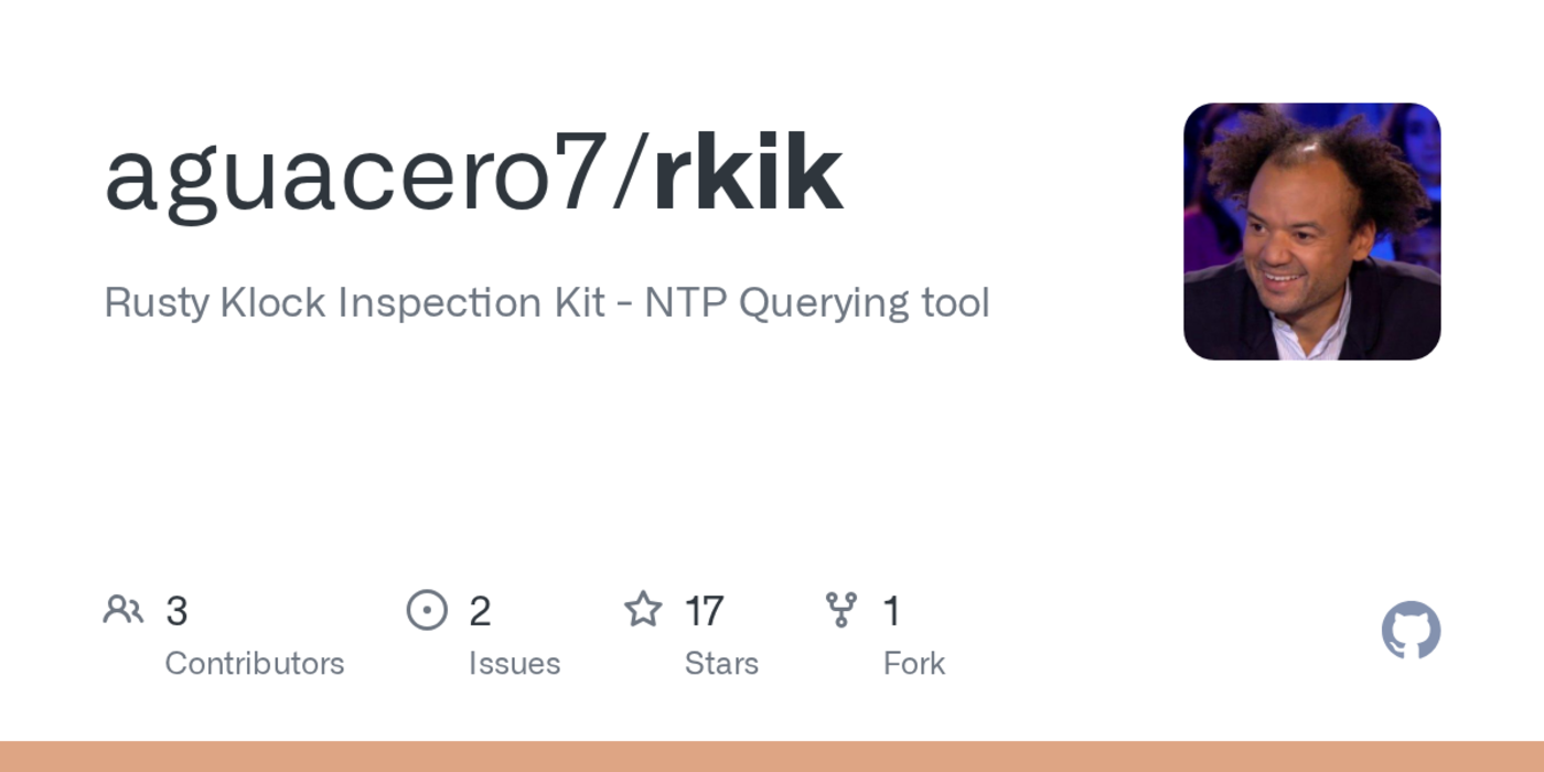 show hn trending rust ntp inspection cli