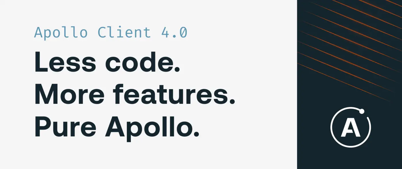apollo client 40 a leaner and cleaner graphql client with no compromises