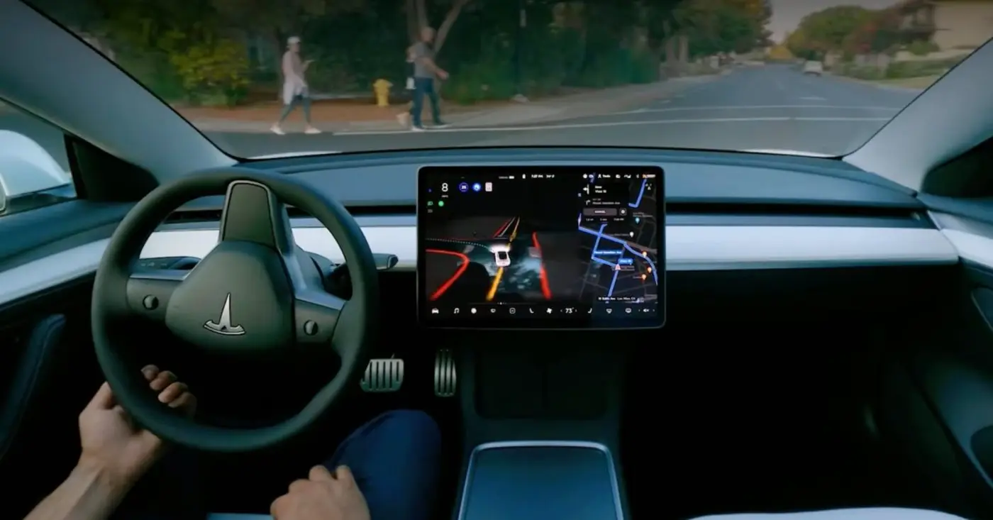 tesla moves x27robotaxix27 safety monitor from passenger to driverx27s seat
