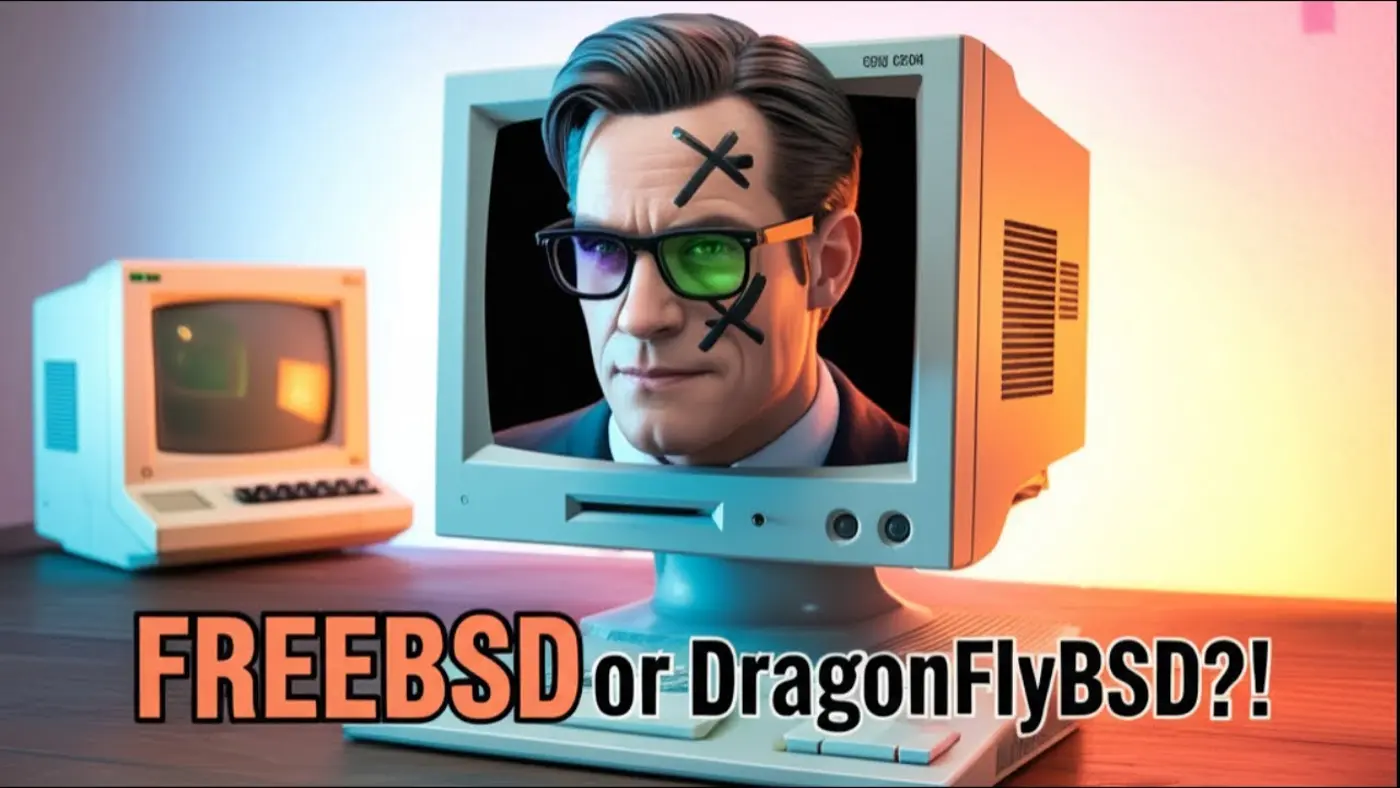 trying dragonfly bsd with xfce was surprising video