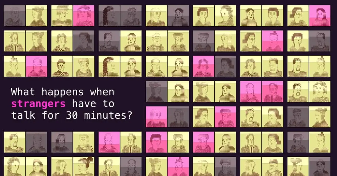 30 minutes with a stranger