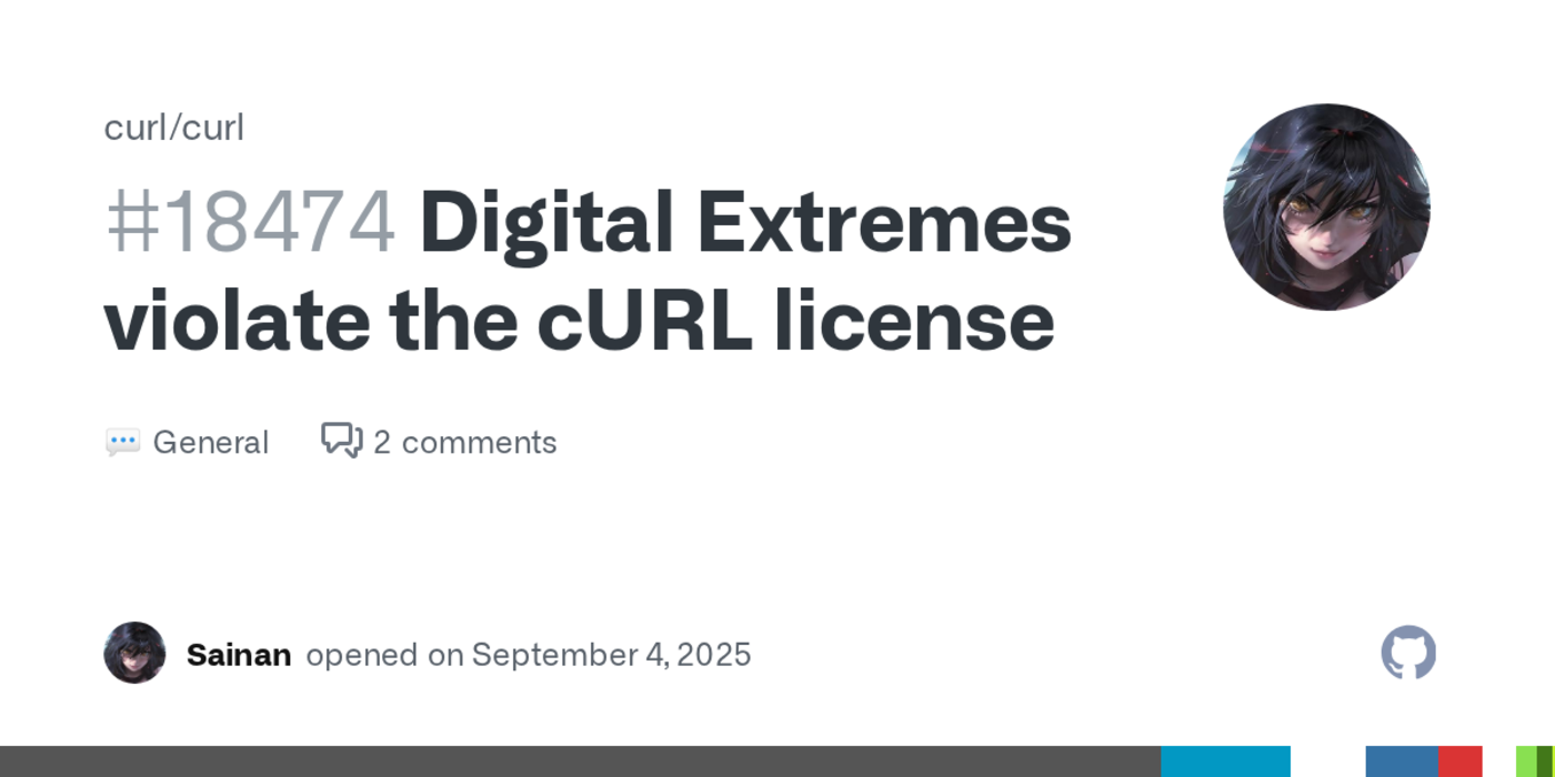 digital extremes violate the curl license