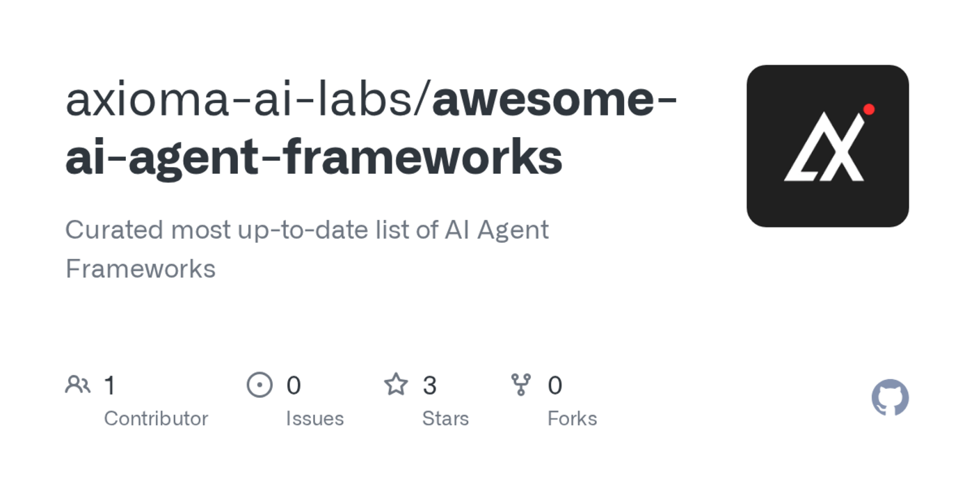 awesome ai agent frameworks