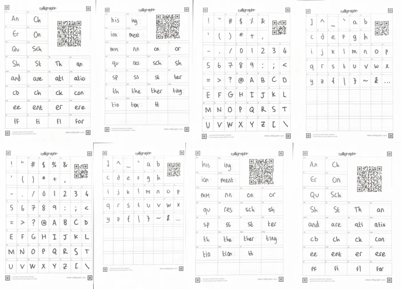 making a font of my handwriting